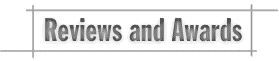 Reviews and Awards title graphic